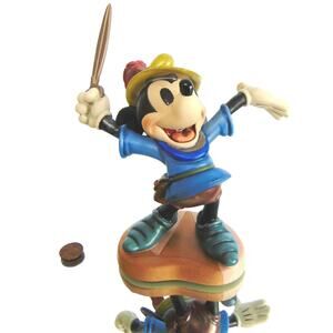 Disney Mickey Mouse Figurine Brave Little Tailor Wdcc Book Peter Pan Dress Box